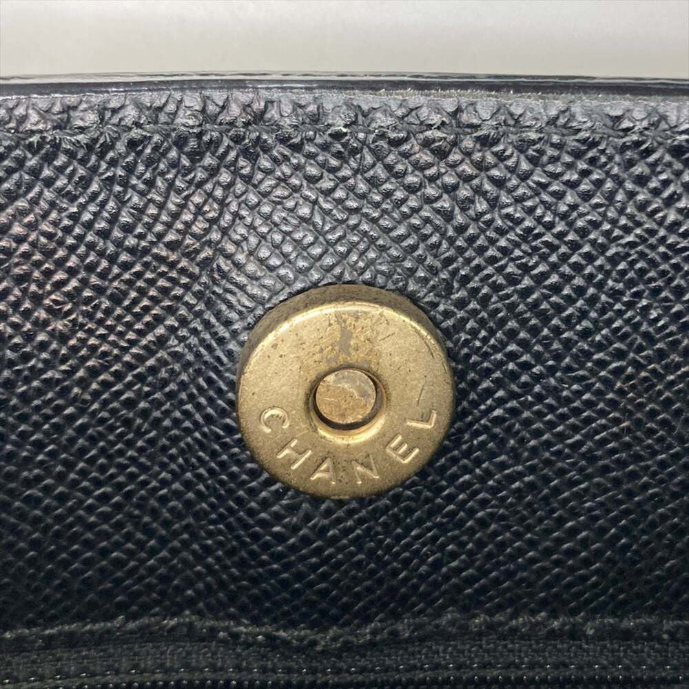 CHANEL Black Caviar Leather Shoulder Bag - Picture 12 of 14